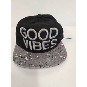 𝅺SOLE Addiction Good Vibes Black Baseball Hat